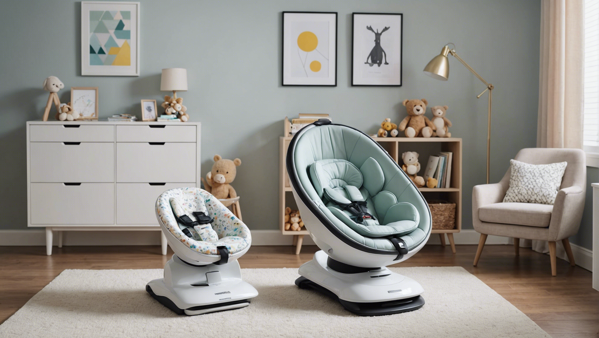 Кресло-качалка mamaRoo от 4moms: Обзор функций, удобства и безопасности для малышей