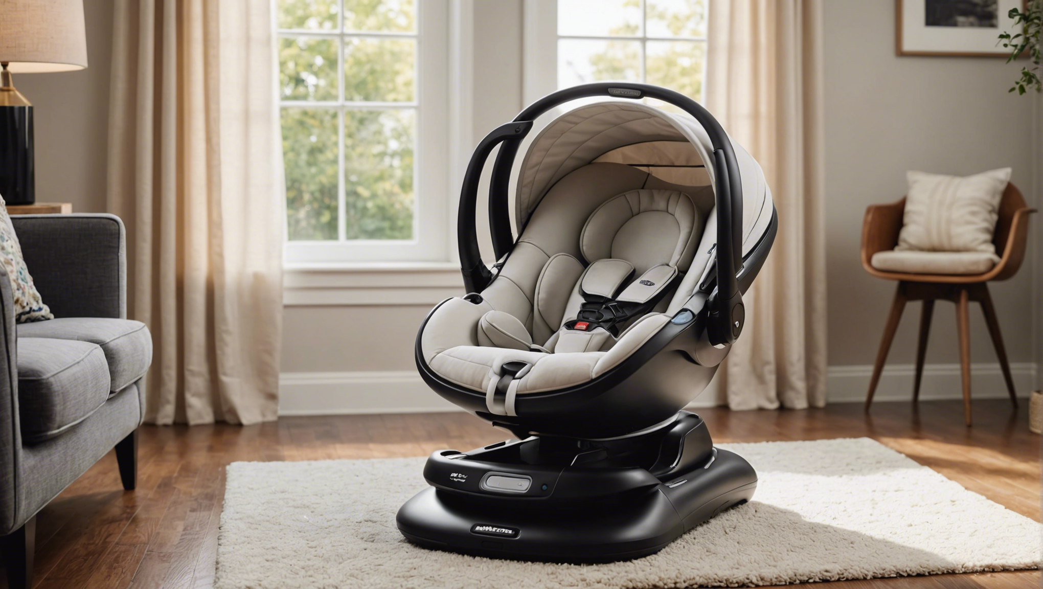 Кресло-качалка mamaRoo от 4moms: Обзор функций, удобства и безопасности для малышей